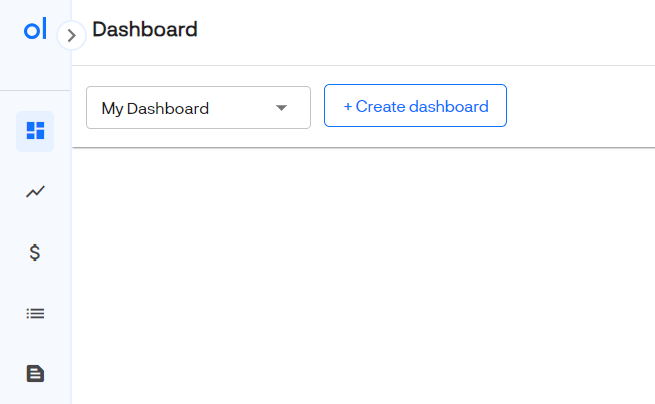 +Create Dashboard